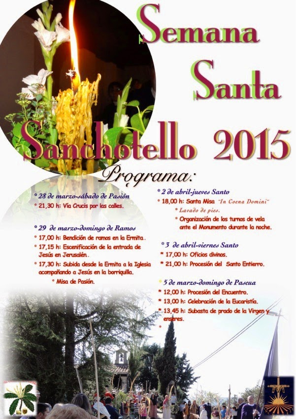 Semana Santa en Sanchotello 2015 Sanchotello